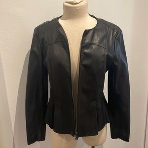 Zara leather jacket